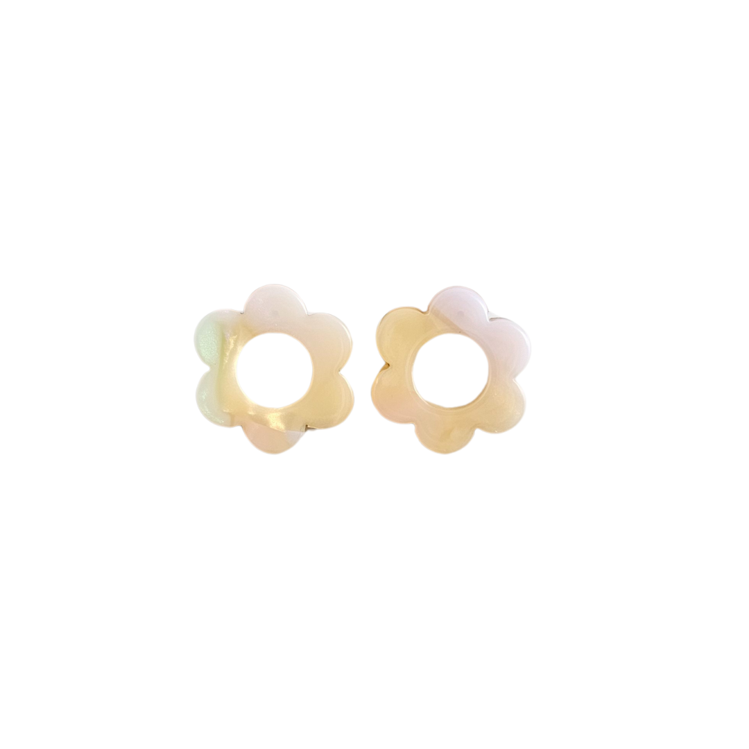 Flower Studs - Pastel