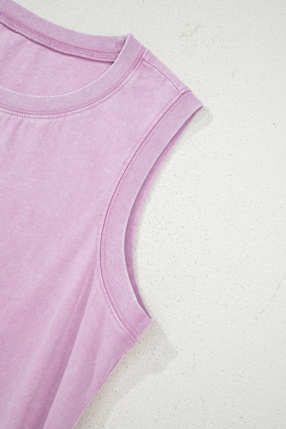 Mineral Wash Tank Mini Dress with Pockets