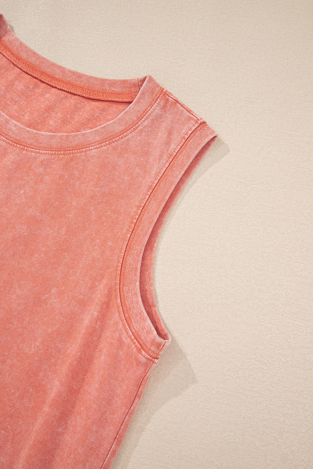 Mineral Wash Tank Mini Dress with Pockets