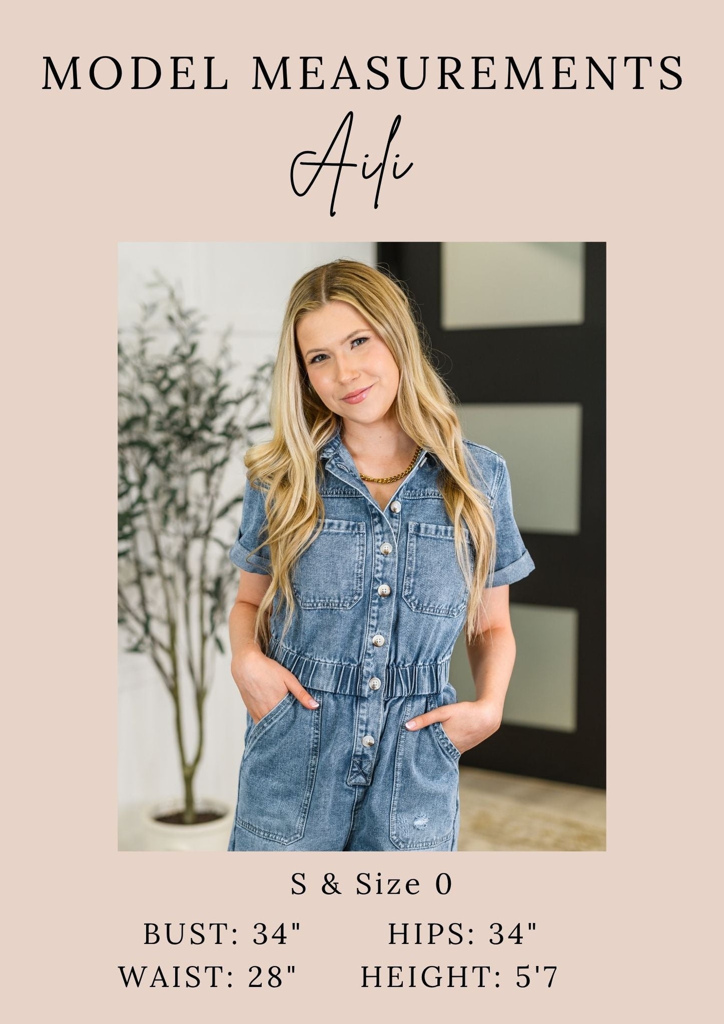 Pleasant and Relevant Denim Romper