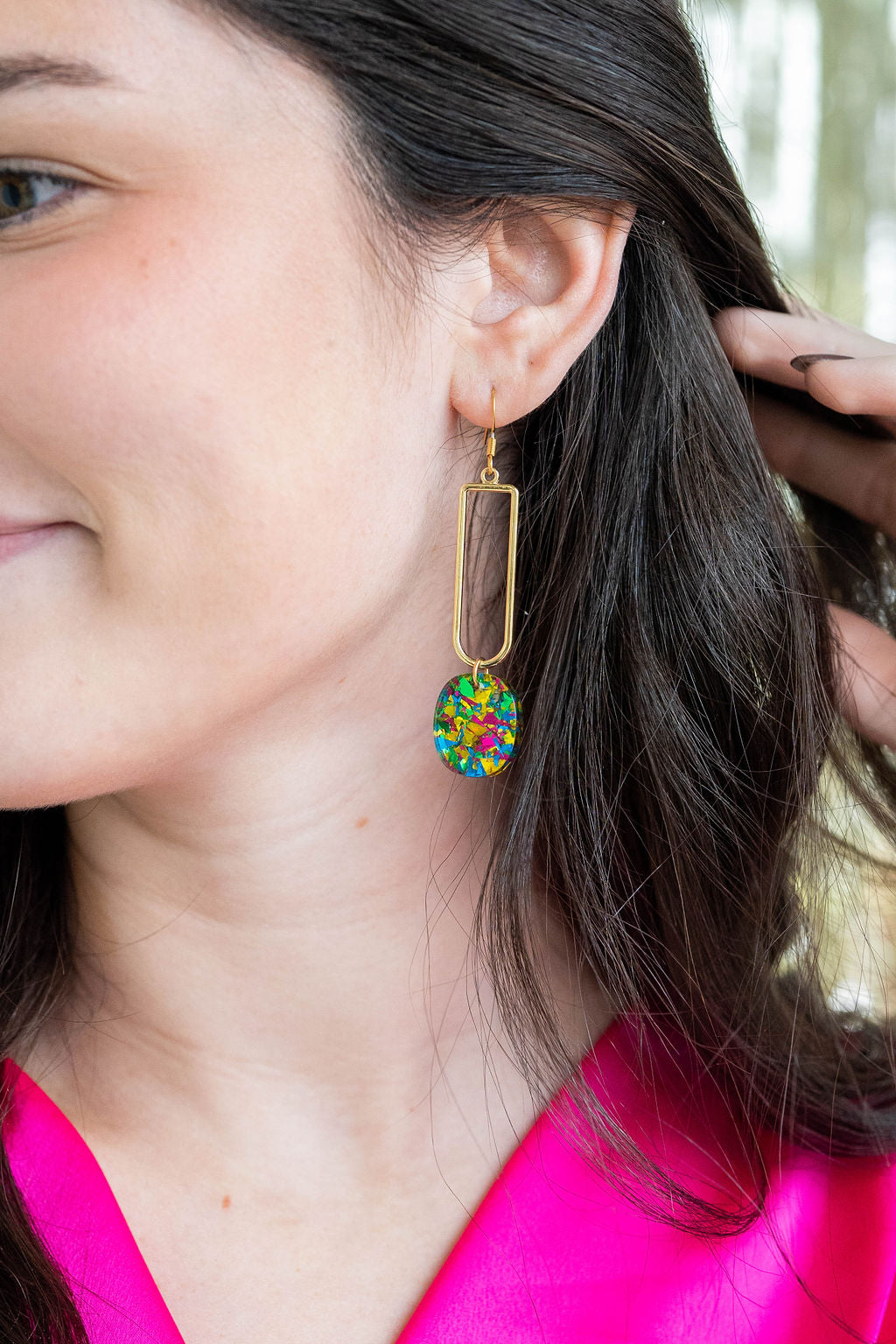Mila Earrings - Mermaid
