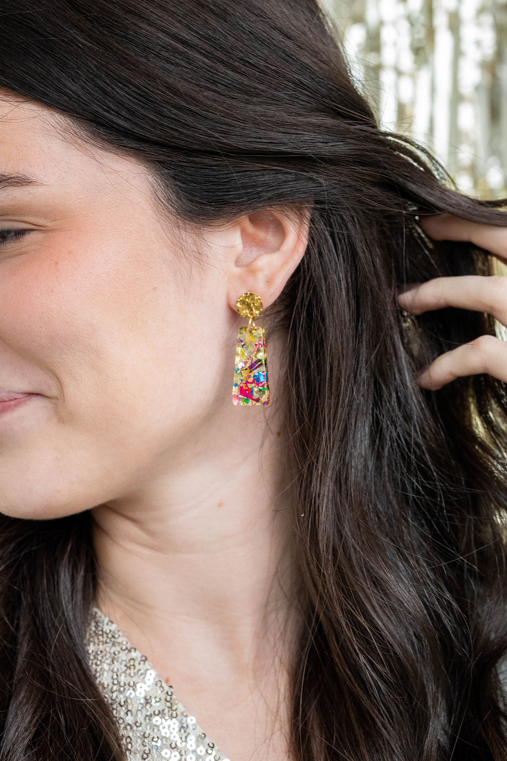 Mia Mini Earrings - Unicorn