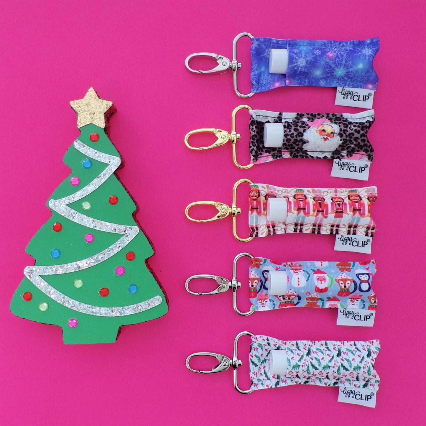 Nutcrackers LippyClip® Lip Balm Holder