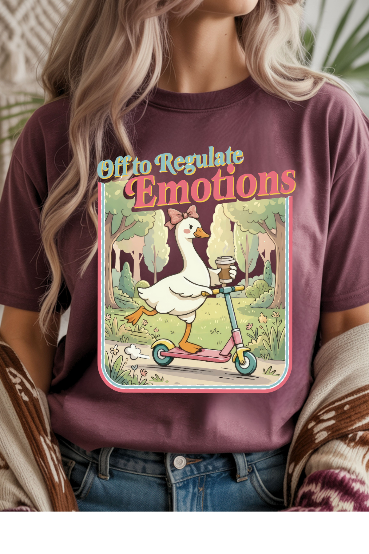 Off to Regulate Emotions Graphic Tee