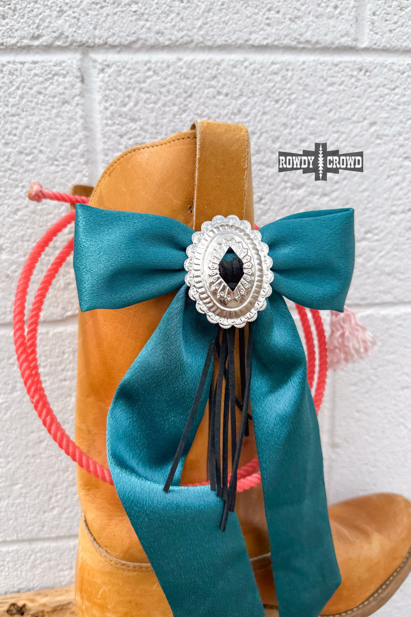 Tipsy Turquoise Bow