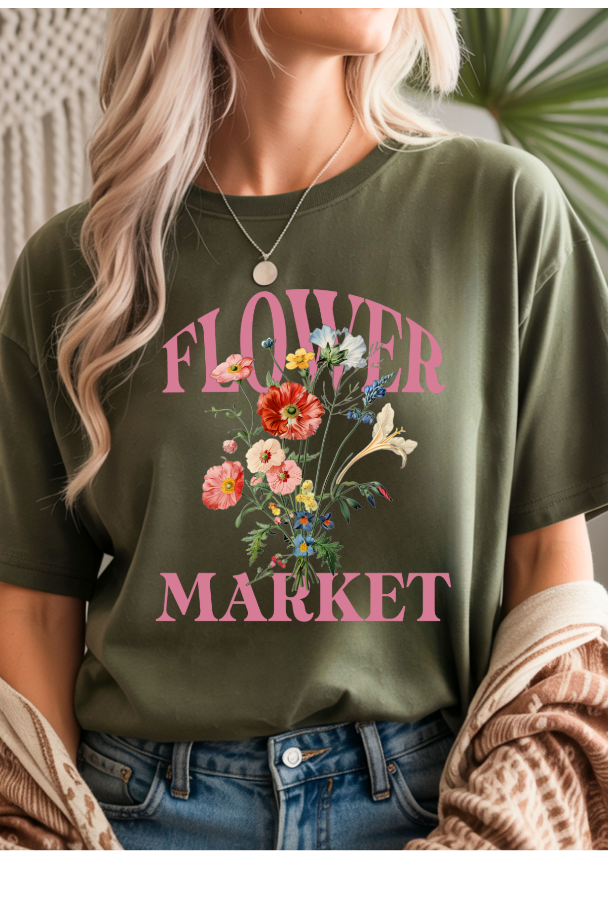 Flower Market Graphic Tee