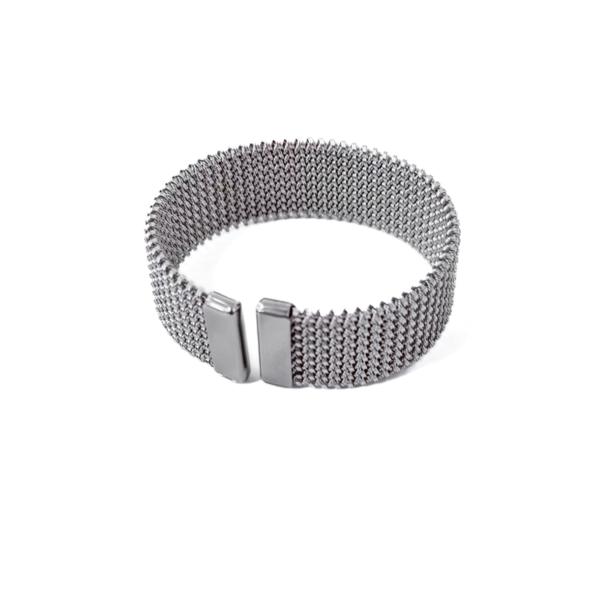 Braided Mesh Cuff Bracelet - WATERPROOF