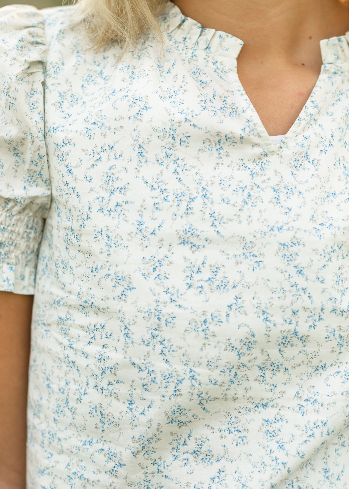 Dempsey Floral Puff Sleeve Top