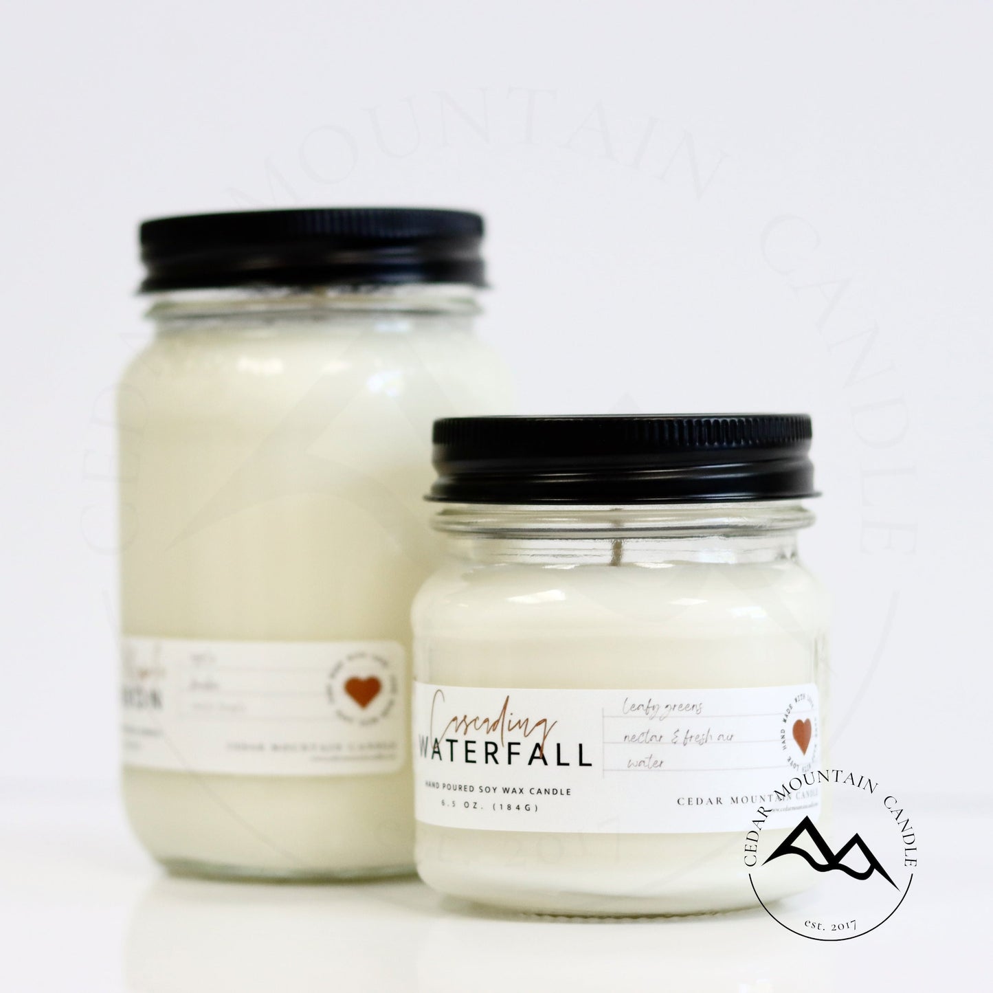 13 oz Mason Jar Soy Candle - Lavender & Sweet Lemon