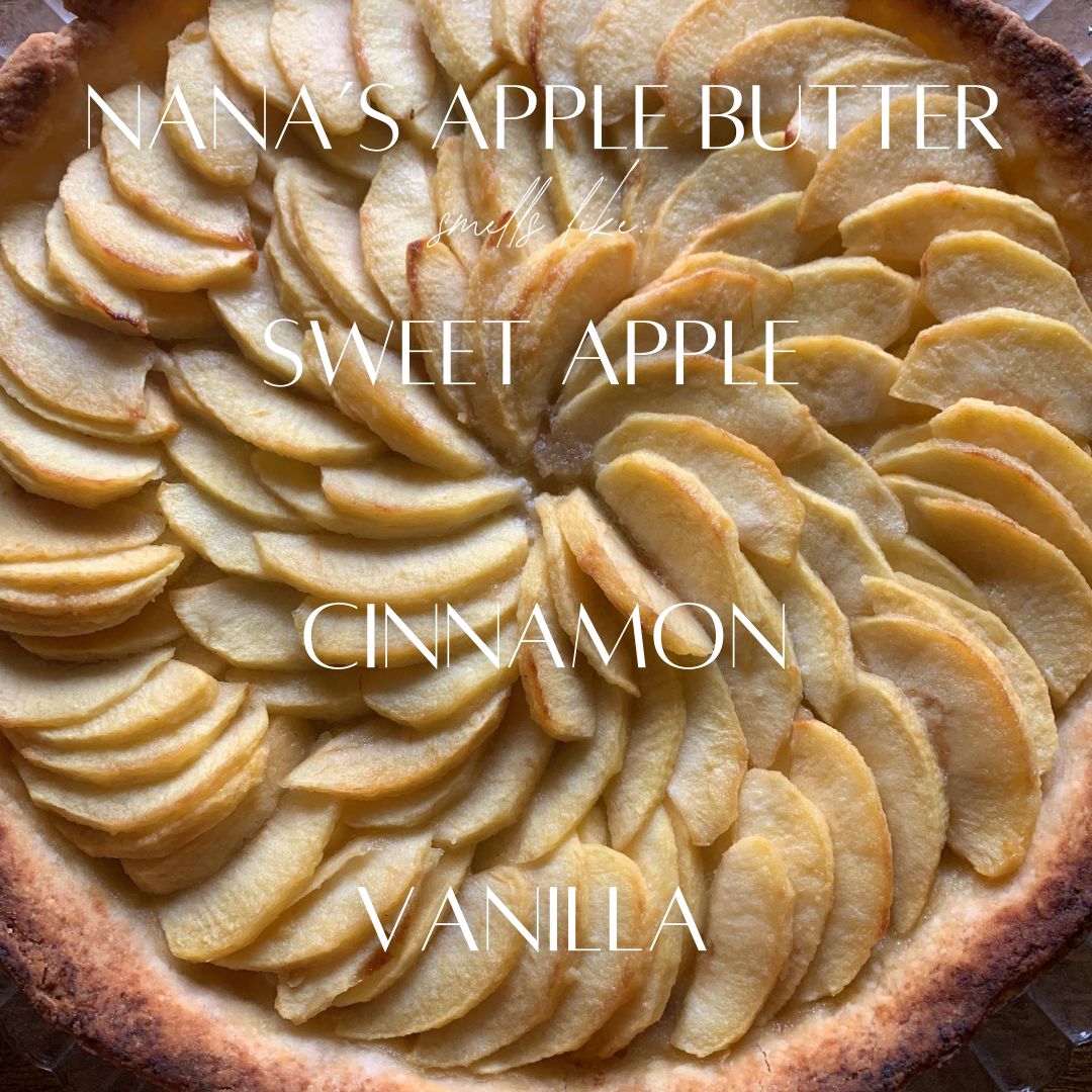 Nana's Apple Butter - 9 oz Whiskey Glass Candle