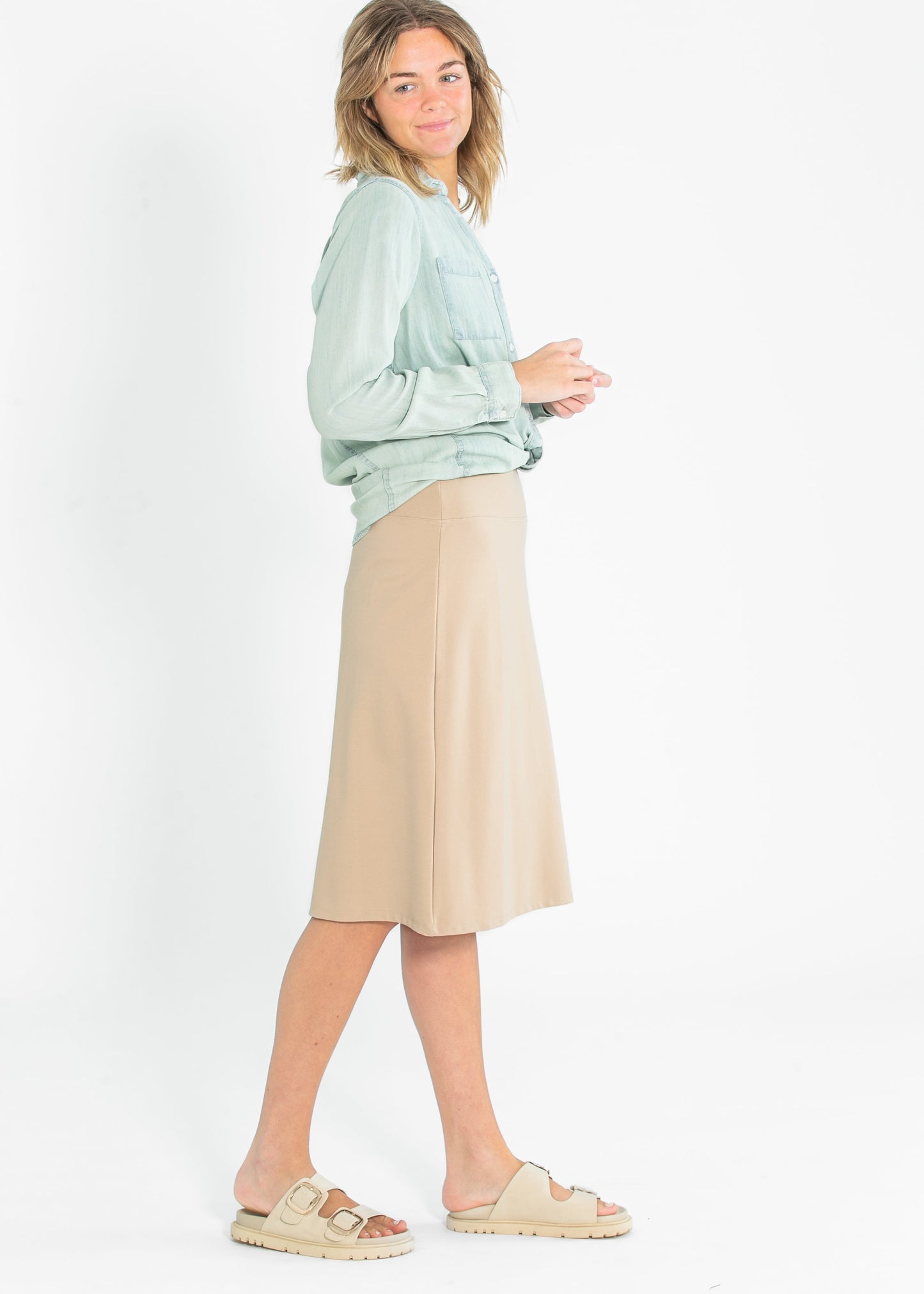 Quinn Knit Midi Skirt