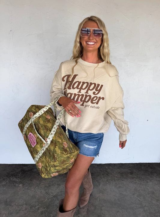 PREORDER- HAPPY CAMPER PULLOVER