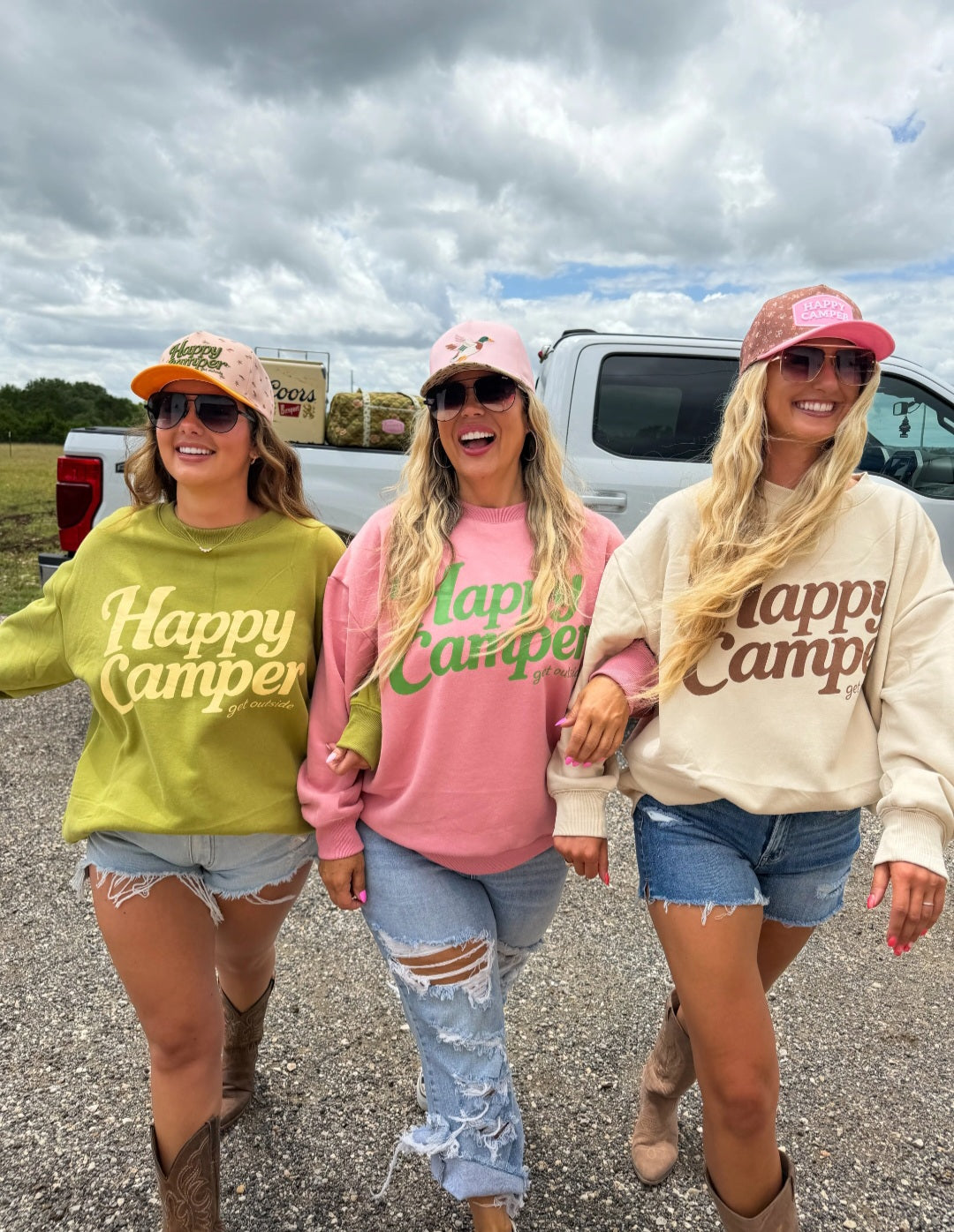 PREORDER- HAPPY CAMPER PULLOVER