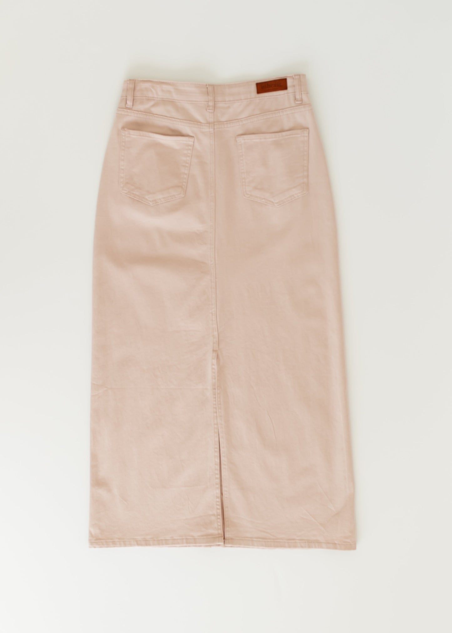 Stella Rose Denim Maxi Skirt