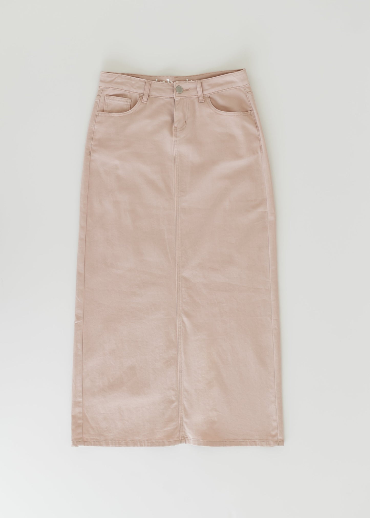 Stella Rose Denim Maxi Skirt