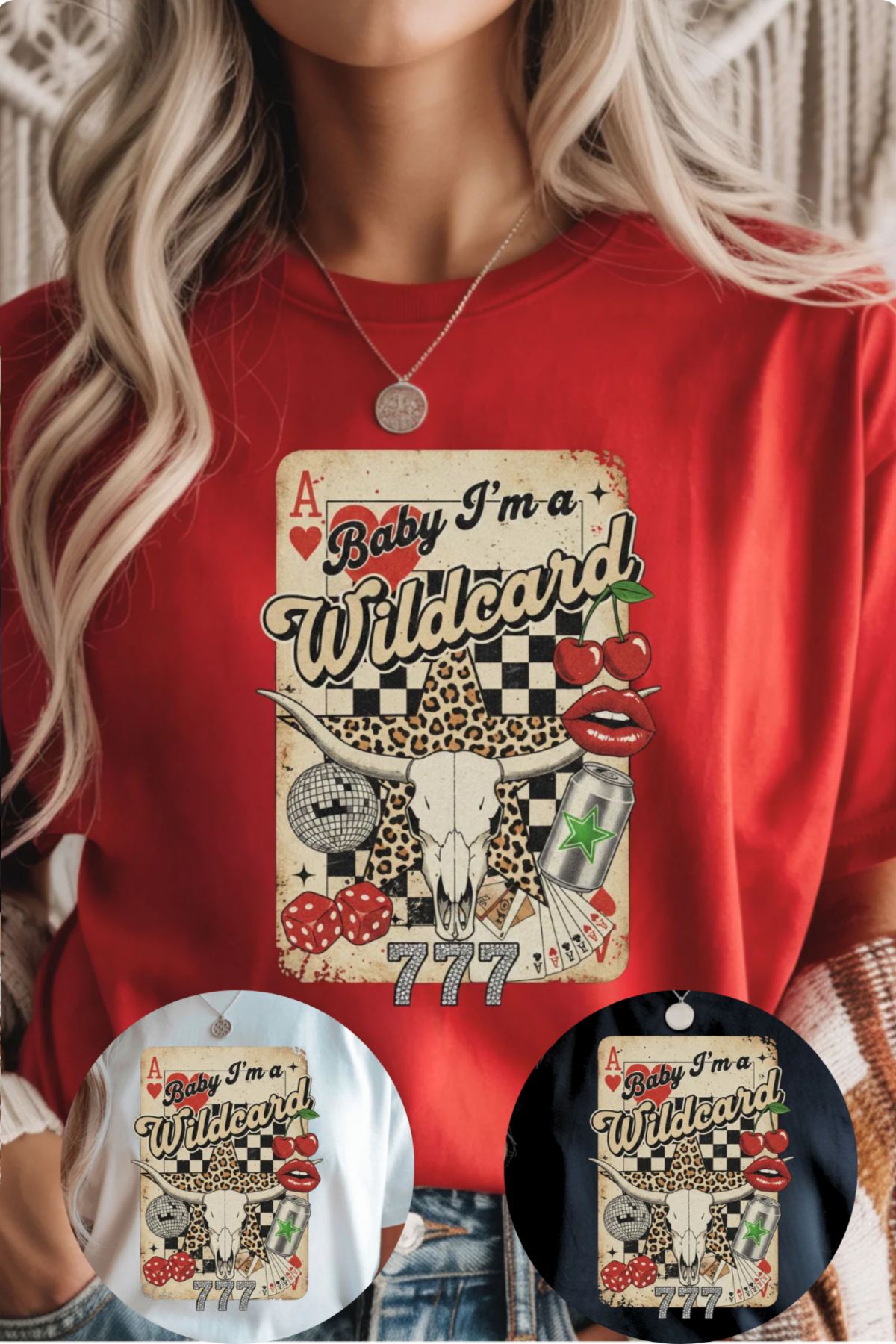 Wild Card Graphic Tee