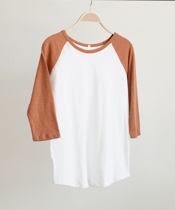 COTTON  VINTAGE RAGLAN T