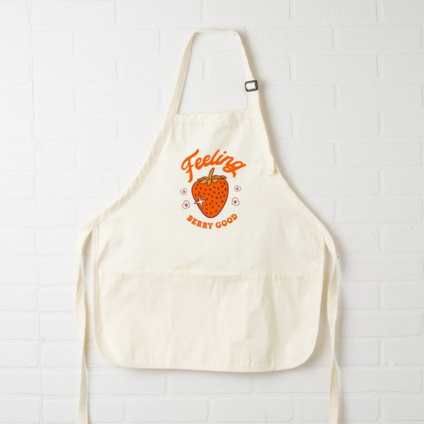 Feeling Berry Good Face Apron