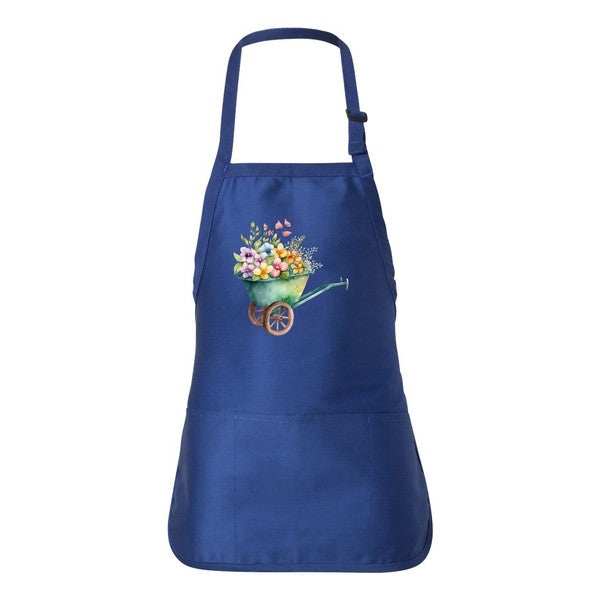 Spring Floral Wagon Apron