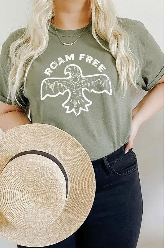 Roam Free Western Plus Graphic Tee