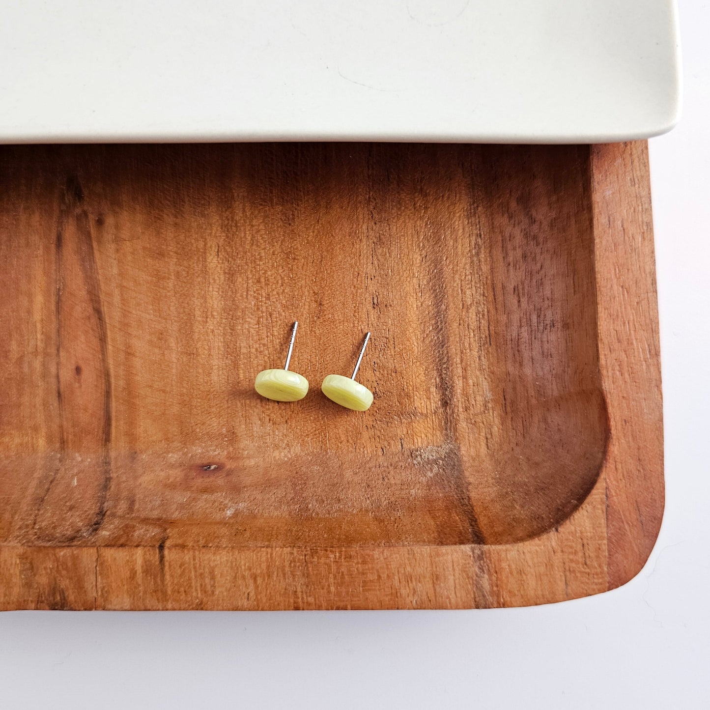 Kate Studs - Lime Green