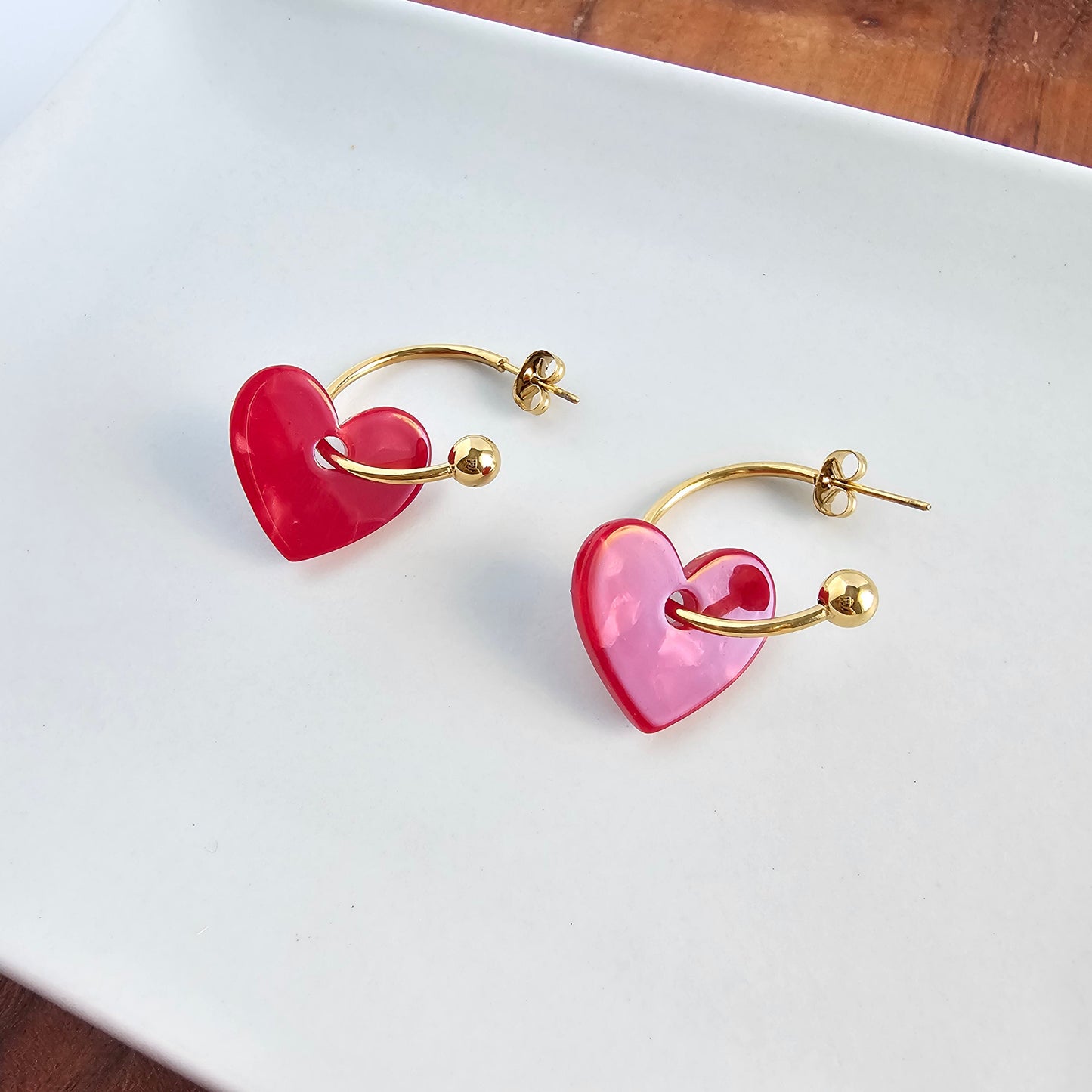 Sweetheart Hoops - Red