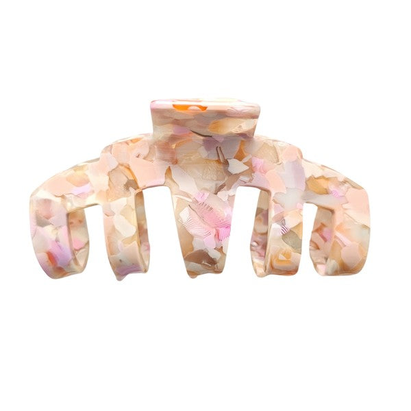 Catherine Hair Claw - Peachy Pink