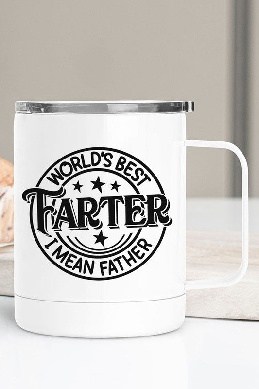 Dad Gifts World's Best Farter Travel Mug