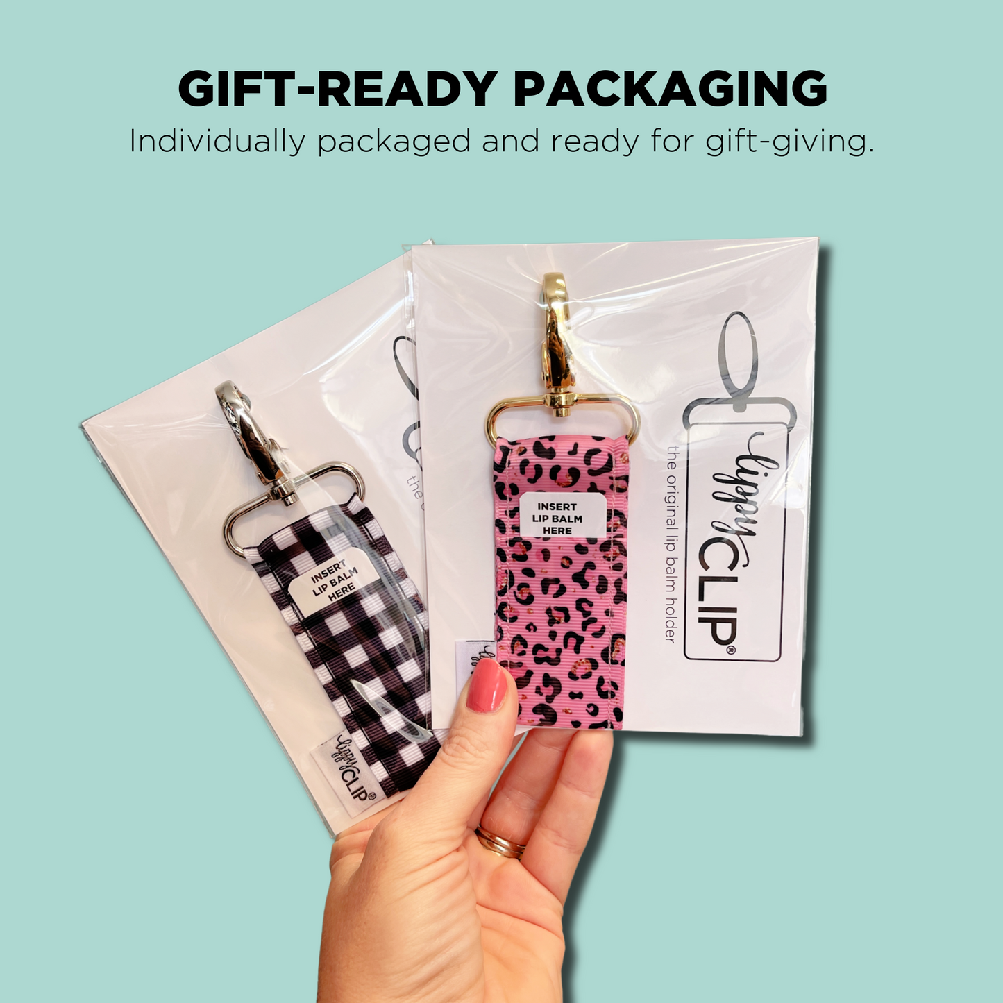 CLASSIC: Taupe LippyClip® Lip Balm Holder