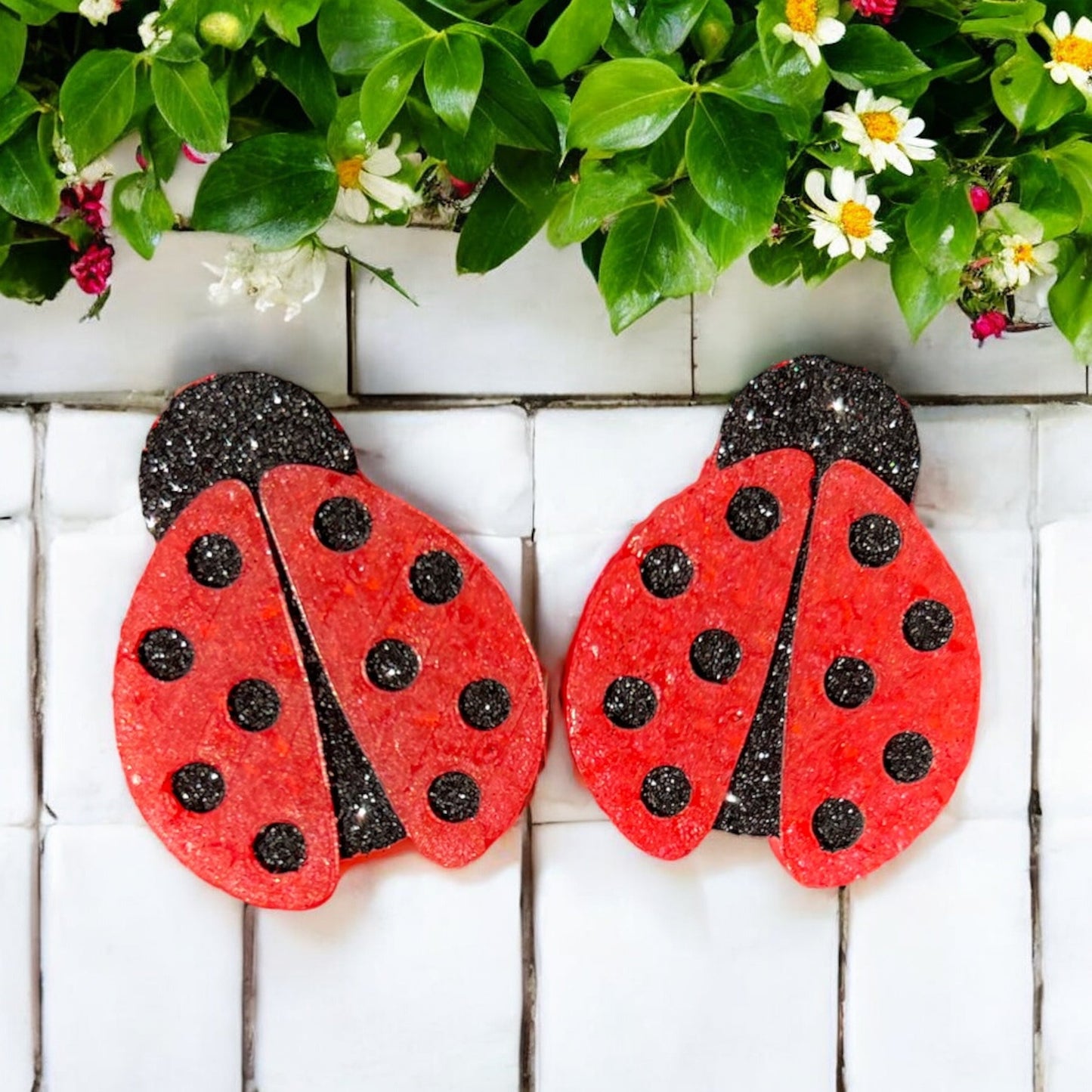 Lady Bug Magnets