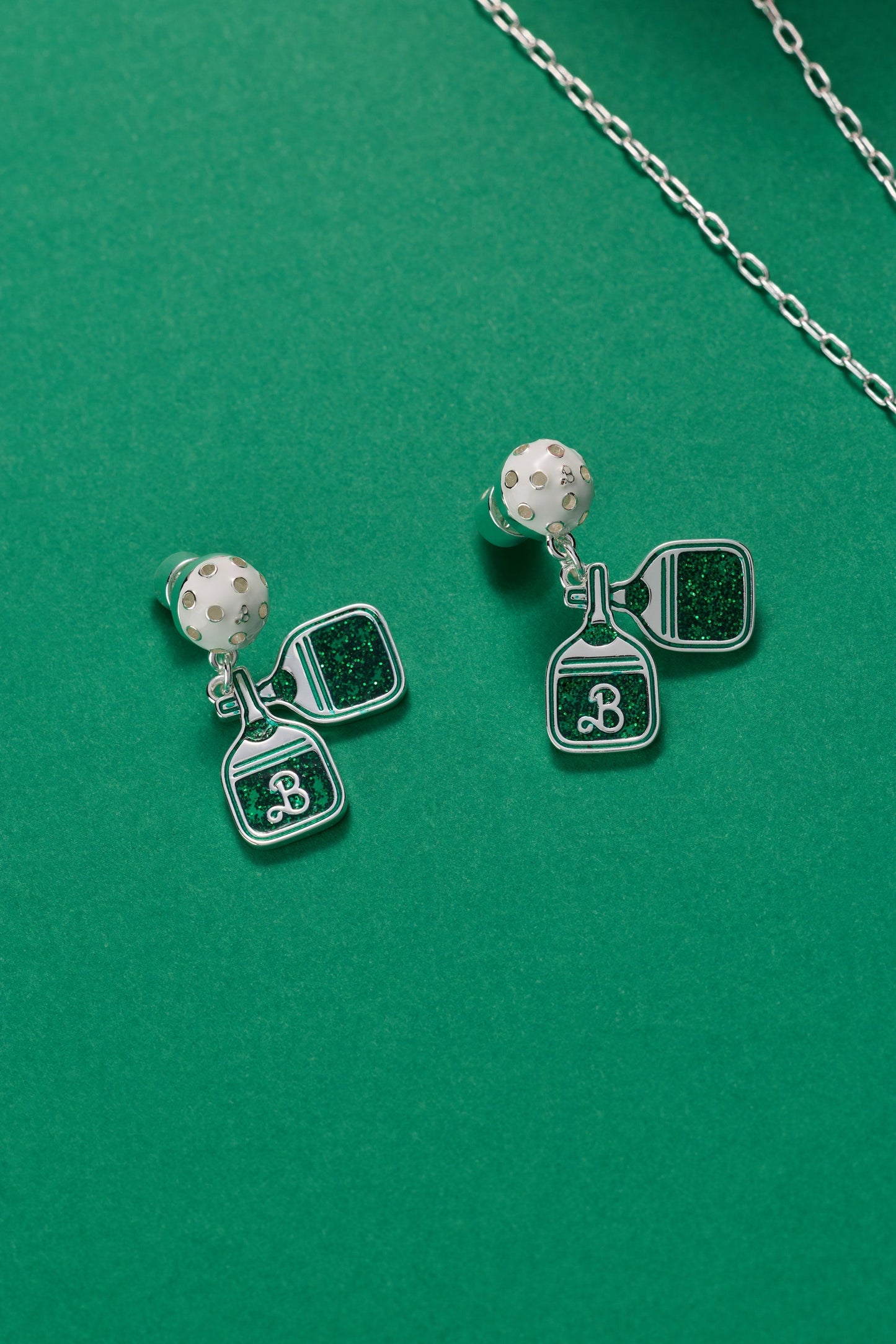 Barbie™ Pickleball Drop Earrings