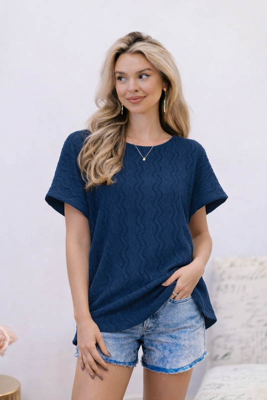 Blue Hour Woven Top