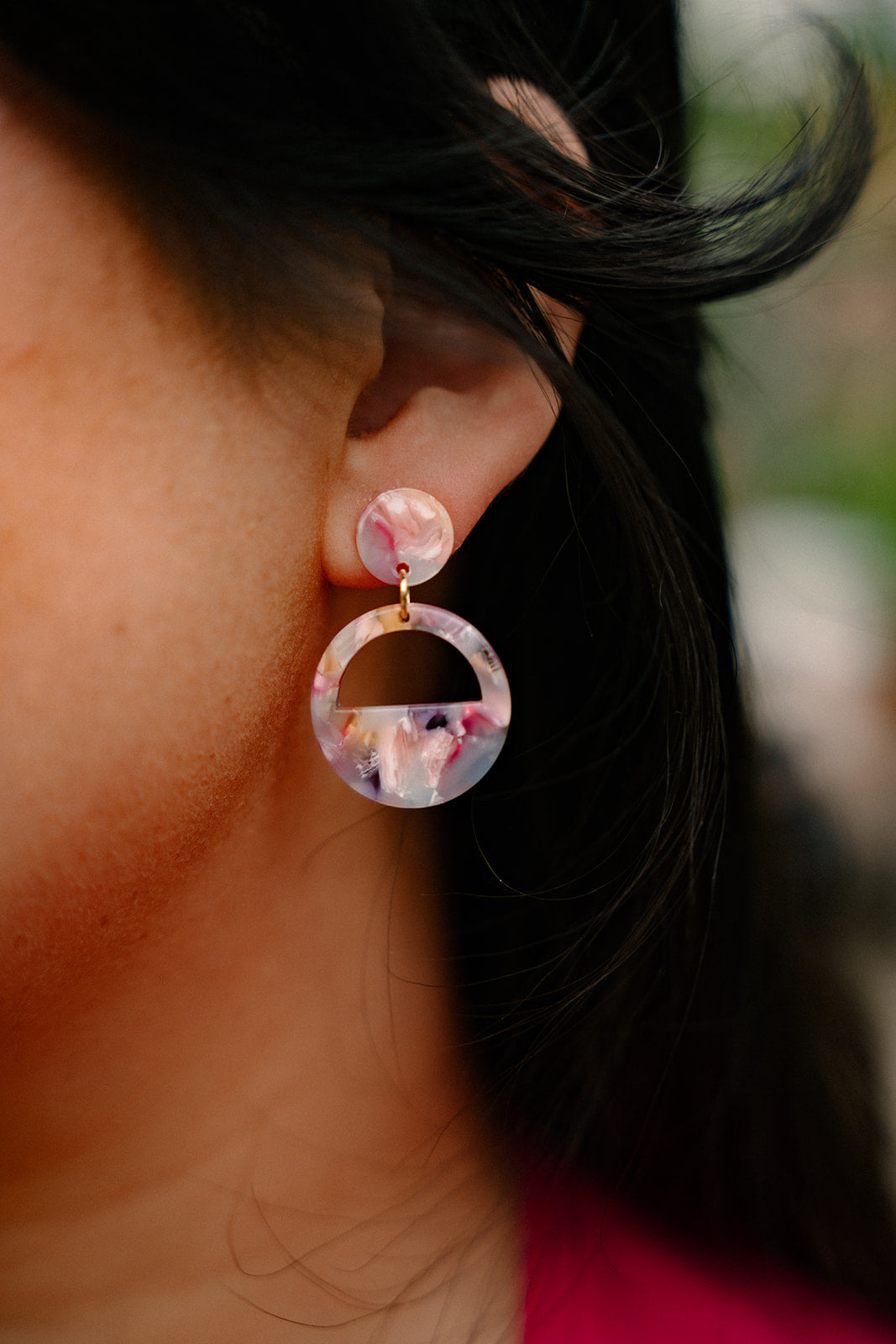 Lettie Earrings - Mosaic