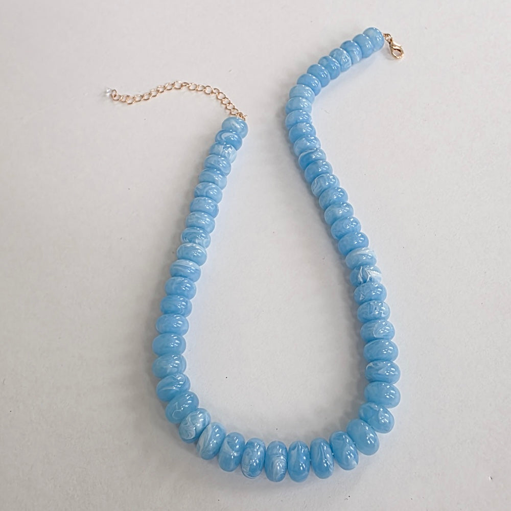 Dana Donut Bead Necklace