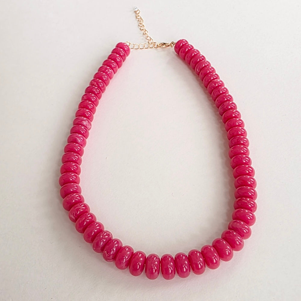 Dana Donut Bead Necklace