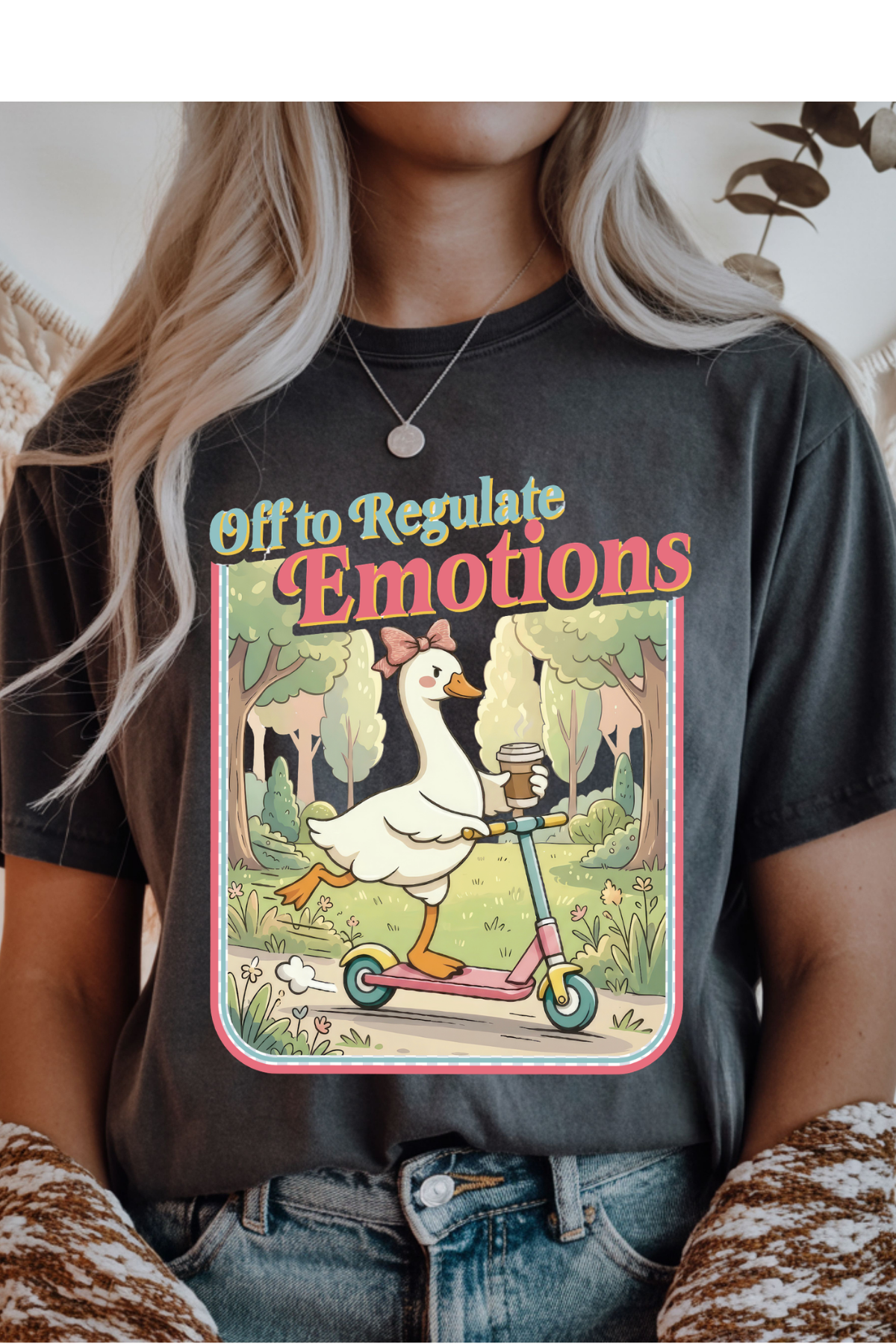 Off to Regulate Emotions Graphic Tee