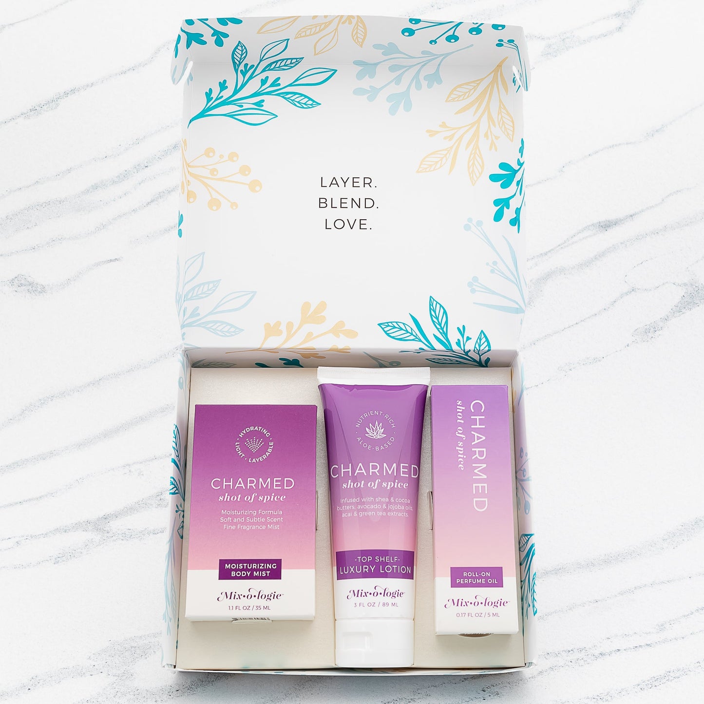 Mixologie Women's Gift Set Trio Box (Choose Scent)