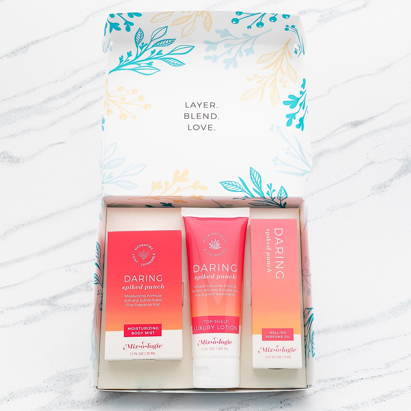 Mixologie Women's Gift Set Trio Box (Choose Scent)