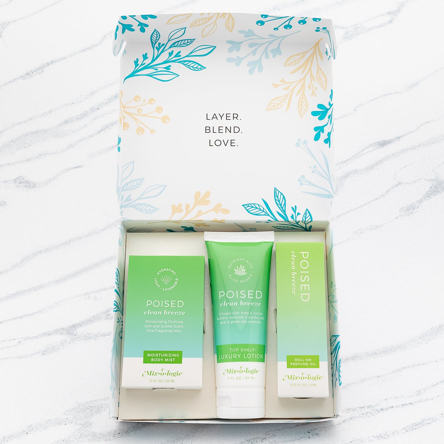 Mixologie Women's Gift Set Trio Box (Choose Scent)