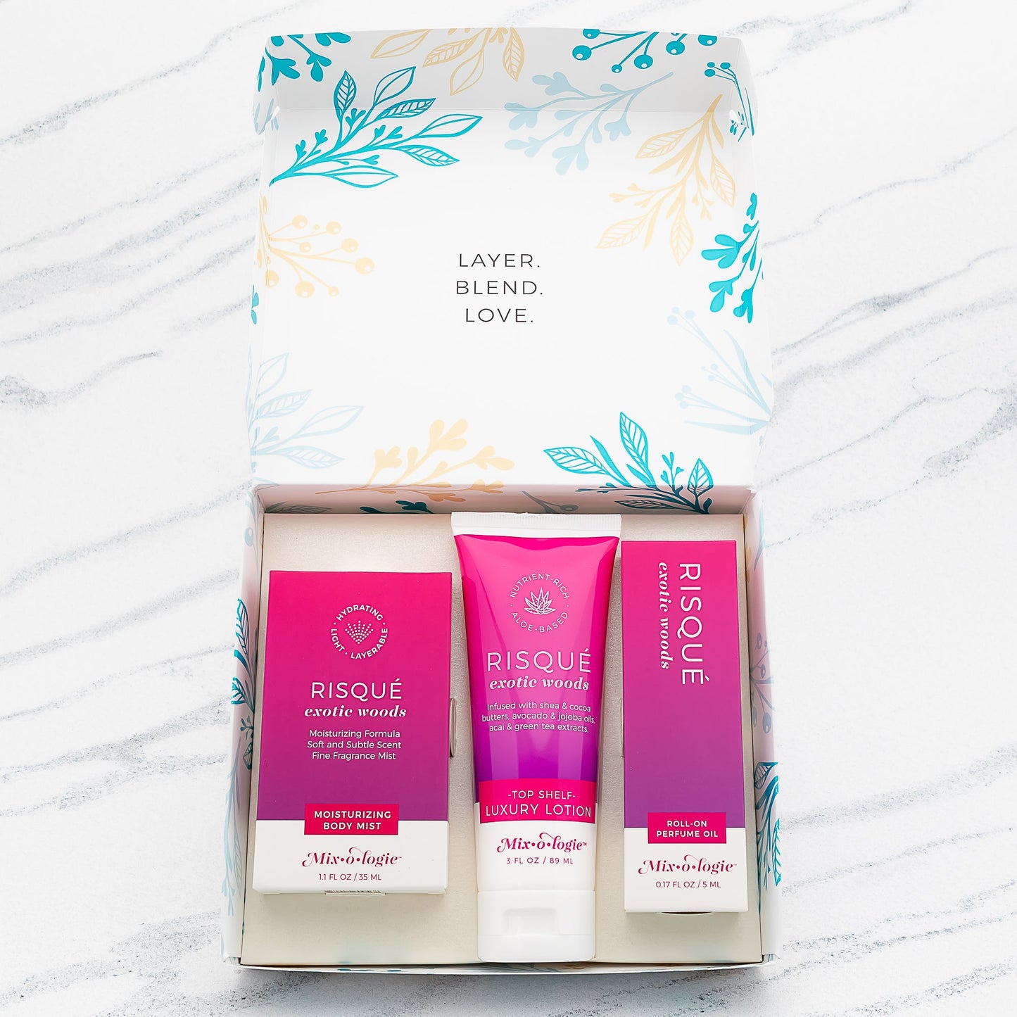 Mixologie Women's Gift Set Trio Box (Choose Scent)