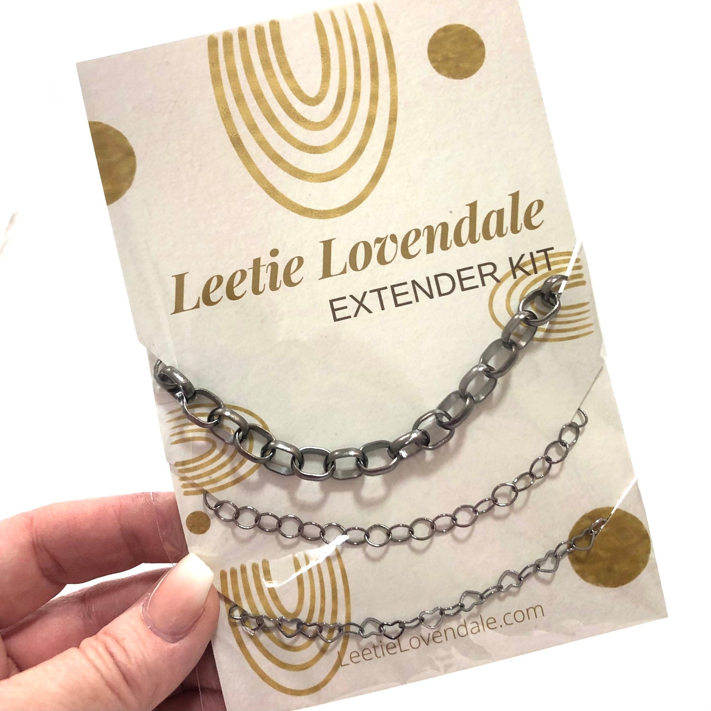 Chain Extenders Kit - Gun Metal - A stylists lifesaver!