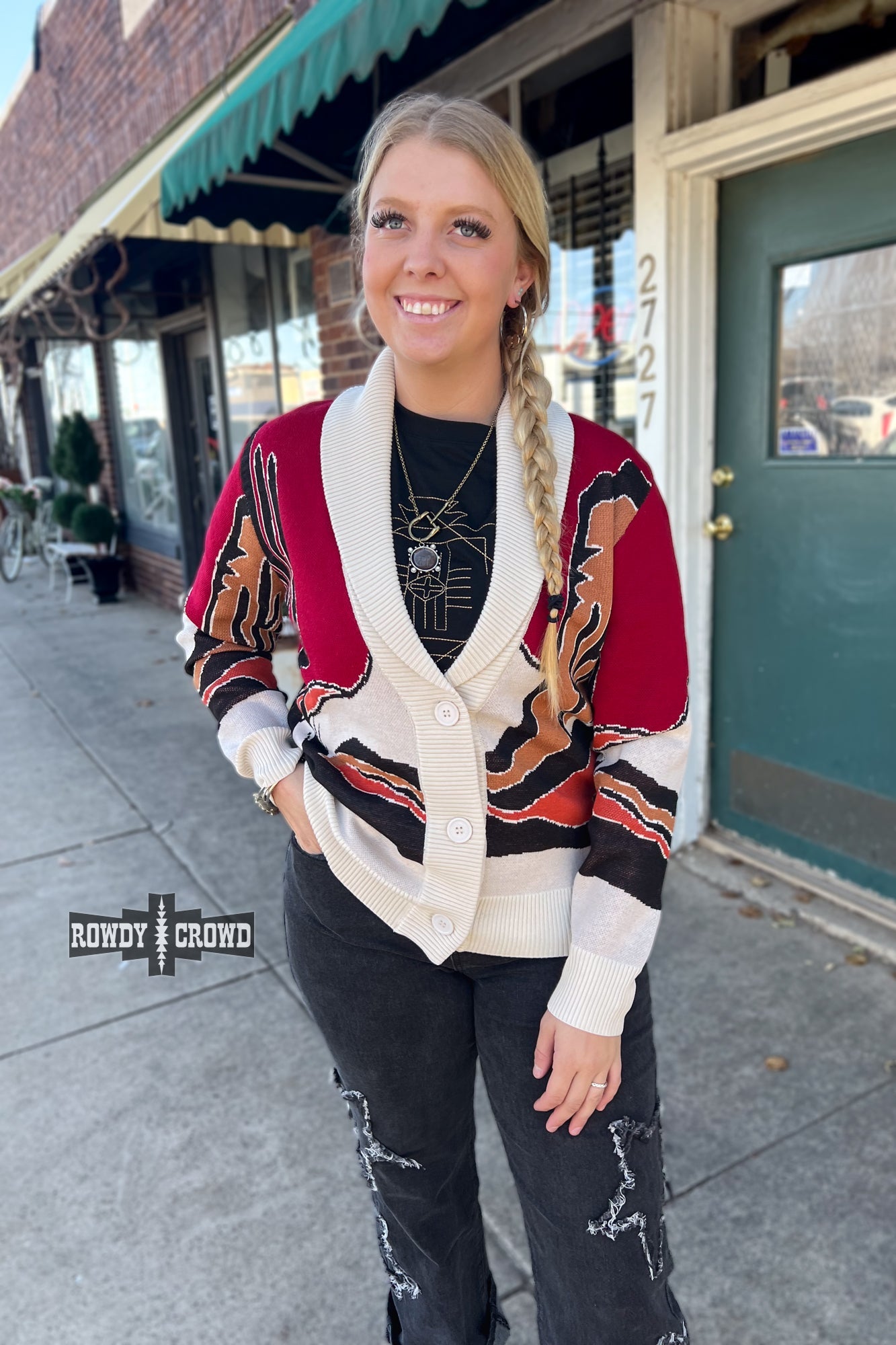 Cowpoke Cardigan