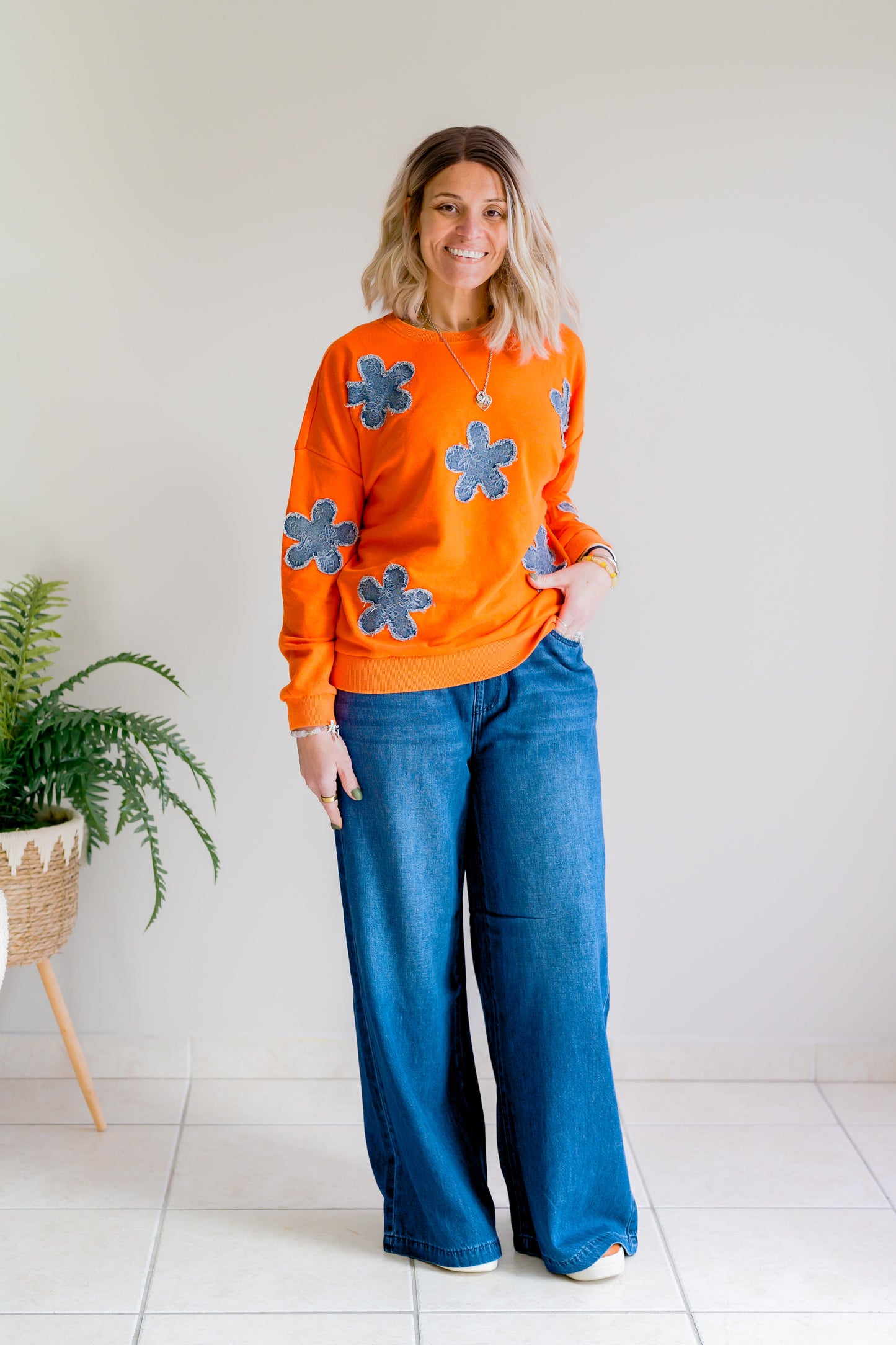 Groovy Bloom Sweatshirt