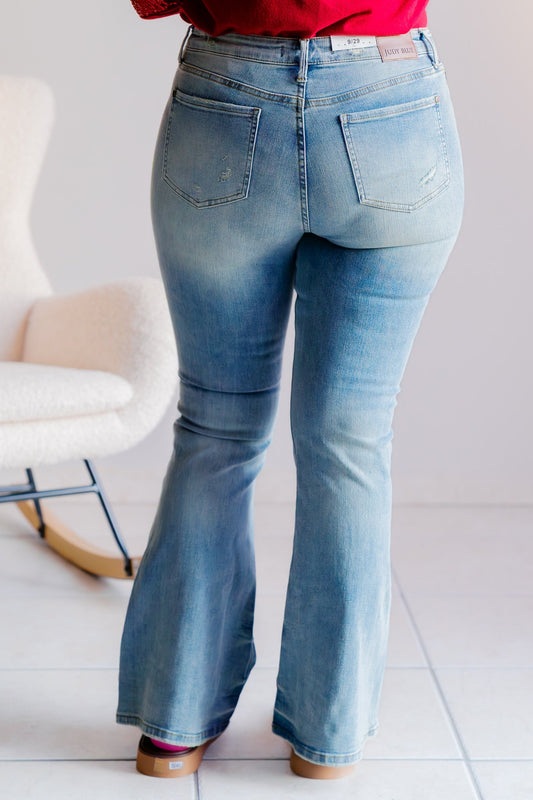 Snowy Pines Judy Blue Flares