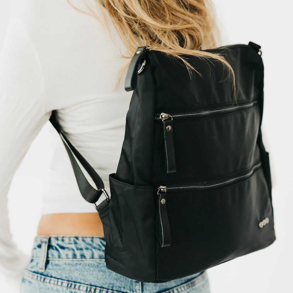 Nori Nylon Purse Backpack