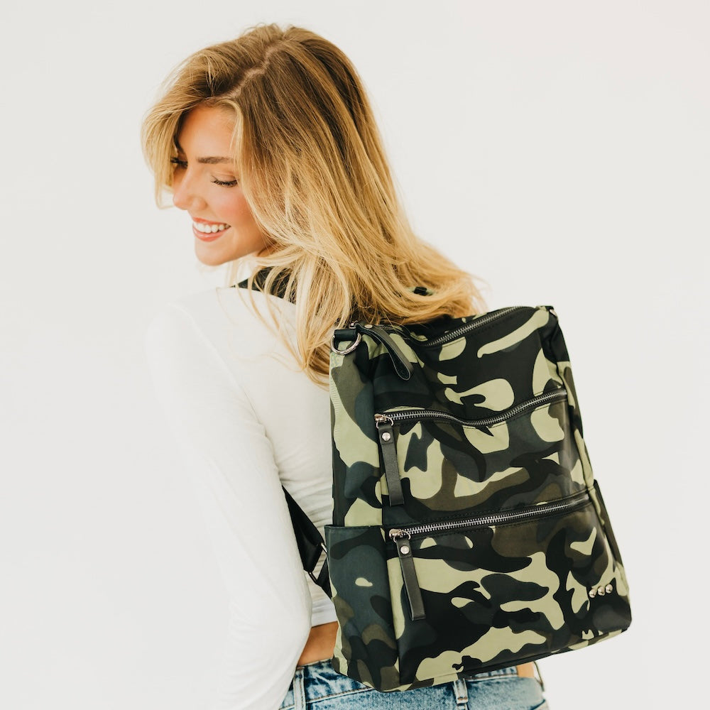 Nori Nylon Purse Backpack
