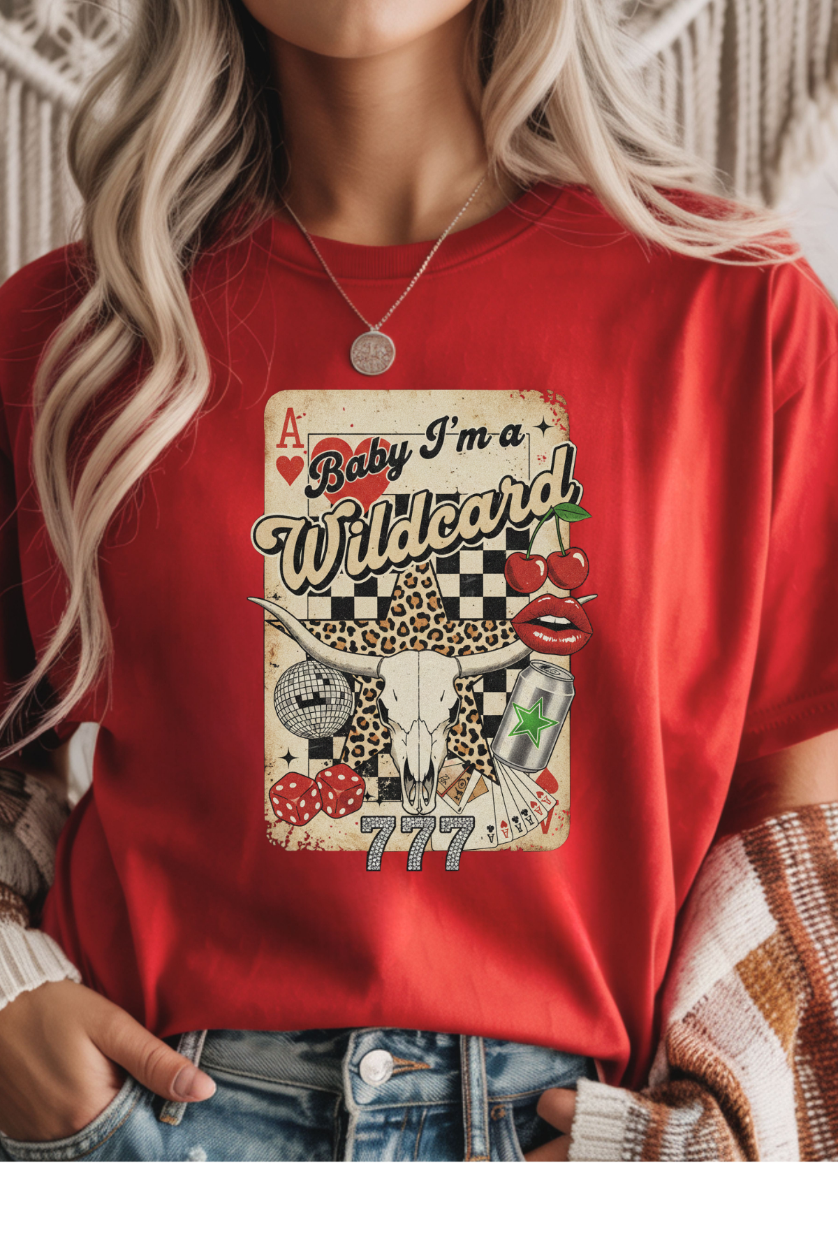 Wild Card Graphic Tee