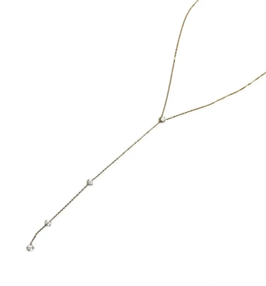 Sparkle Y Necklace - Waterproof