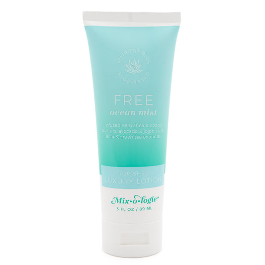 Free (Ocean Mist) | Top Shelf Lotion (3 Fl. Oz)