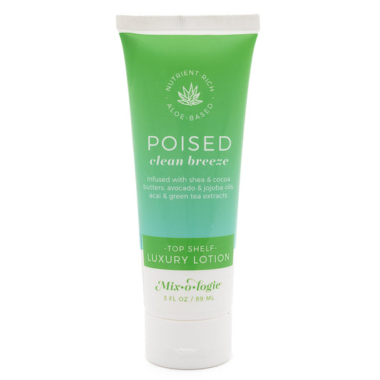 Poised (Clean Breeze) | Top Shelf Luxury Lotion (3 Fl. Oz)